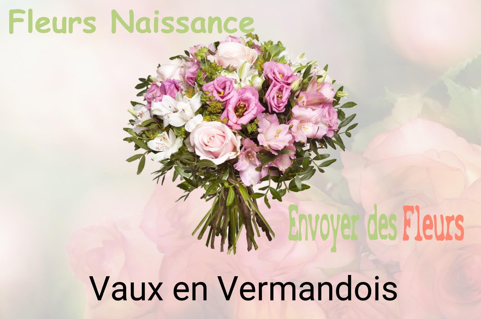Bouquet de fleurs de naissance livré à Vaux-en-Vermandois