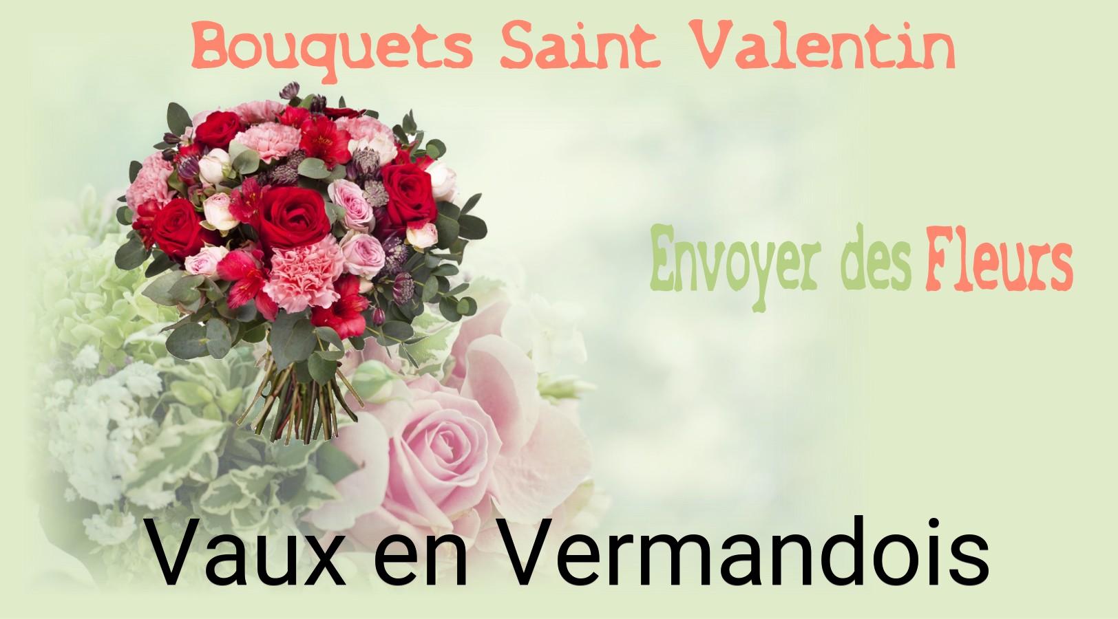 Roses de Saint-Valentin livrées à Vaux-en-Vermandois